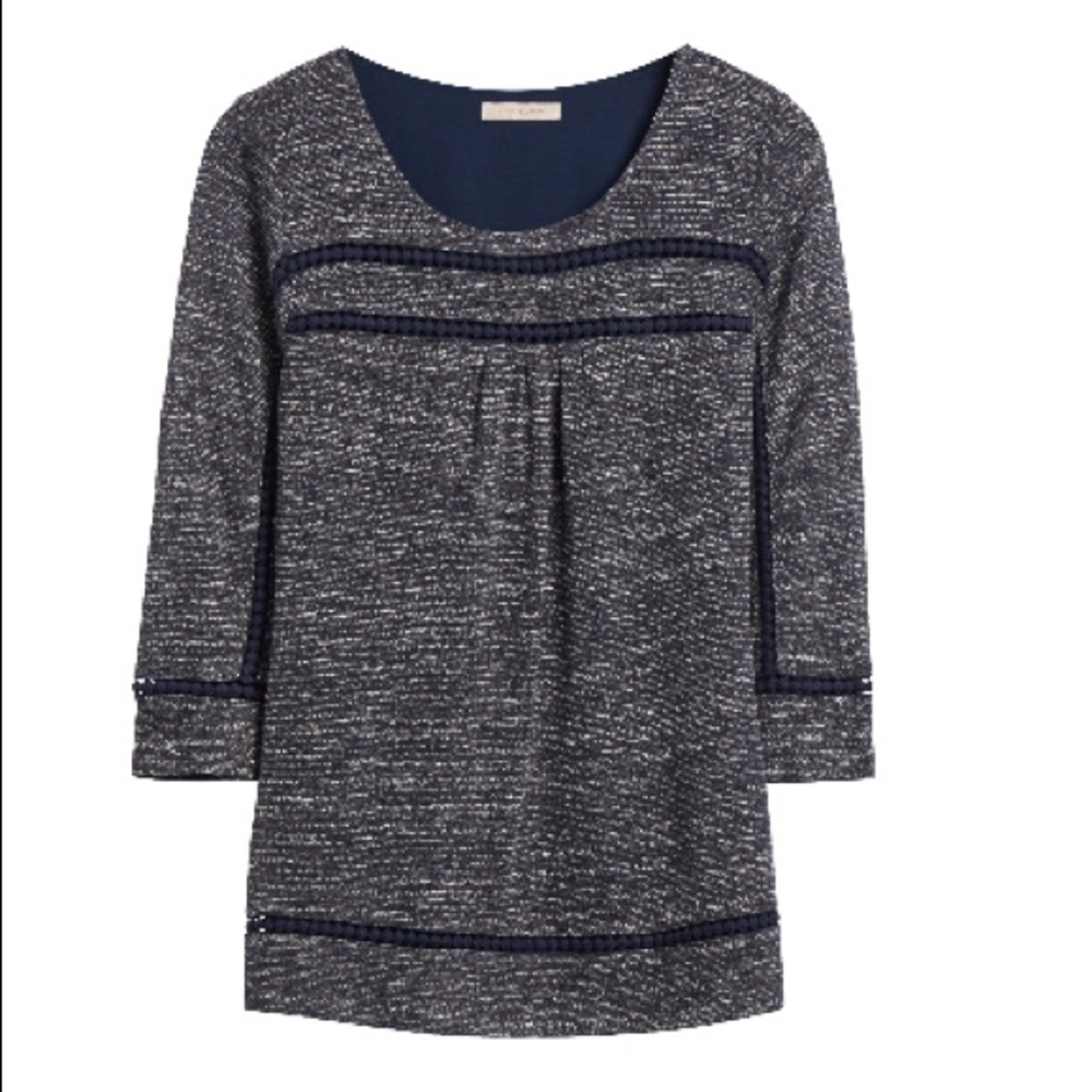 Embroidery Detail Knit Top